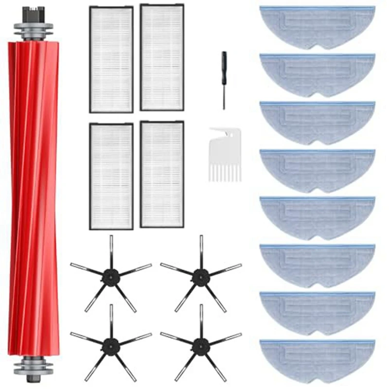 مجموعة ملحقات المكنسة الكهربائية من Roborock ، قطع غيار ، ملحقات لـ S7 Plus ، S7 Maxv ، S7 Pro ، S7 Maxv ، Ultra