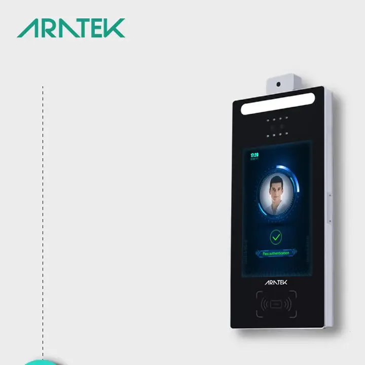 Aratek Face Recognition Temperature Measurement  Face Scan Device, Safe, Accurate and Hygienic