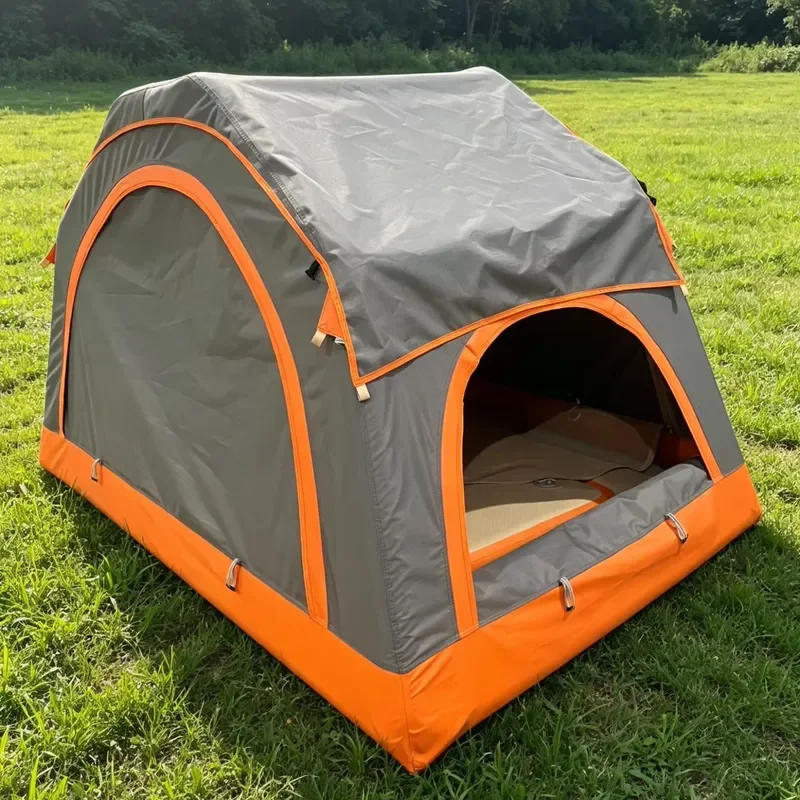 Cost Effective Waterproof 300D Oxford Fabric Inflatable Rooftop Tent with 10cm Drop Stitch air Mat