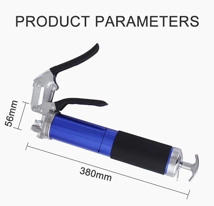 400cc Hand Operated High-Pressure Grease Gun 6000PSI – Manual Grease Gun for Industrial Use