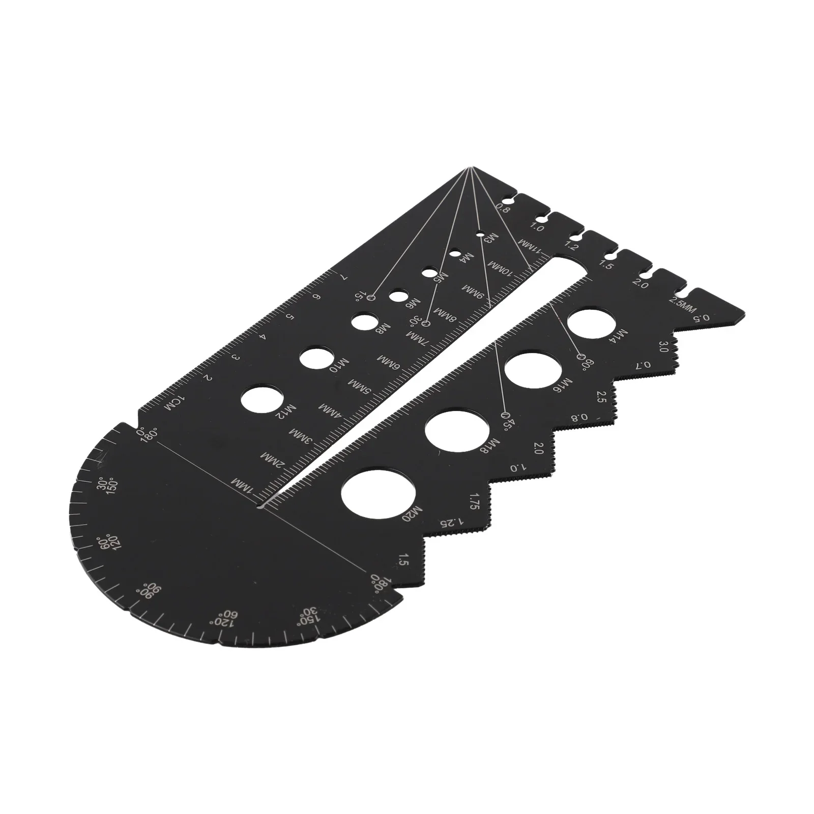 

Screw Gauge with Wide Measuring Range Reliable Tool for Metric and Imperial Thread Measurement Crafted from Aluminum Alloy