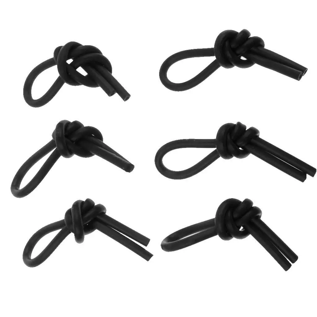 Tennis Racquet Dampener Silicone Strip Anti Shock Flexible Knot Long Lasting Set of