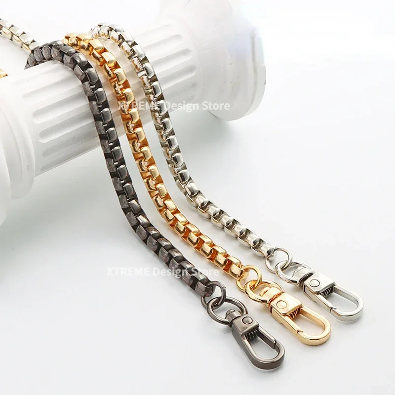 Multicolor Metal Bag Chain Accessories Gold Women's Shoulder Bag Chain Strap Crossbody Bag Parts Belt Chain for bags