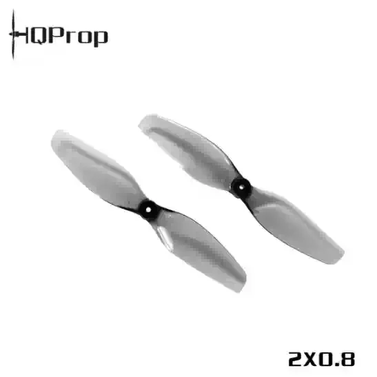 HQProp 2X0.8 51MM 2-Blade Ultralight PC Propeller 1mm Shaft 2CW+2CCW Tiny Whoop FPV Drone Blades