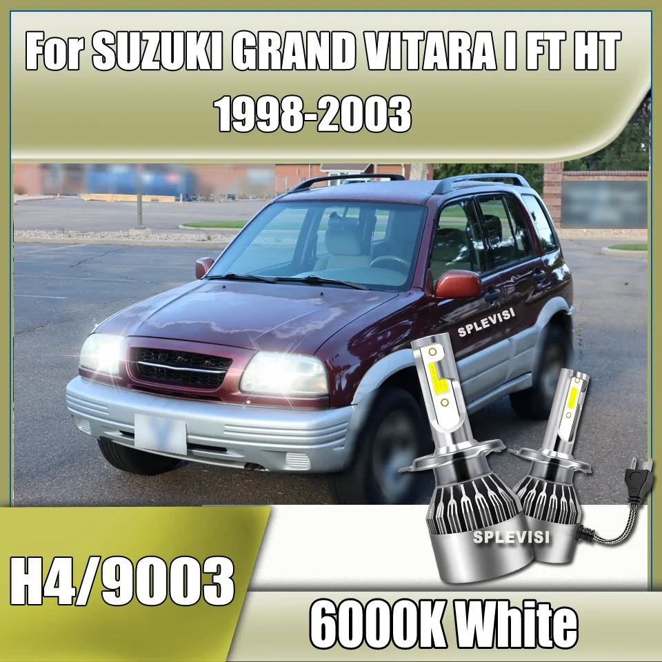 Светодиодная автомобильная фара с высоким люменом 4500LM 6000K Лампа H4 Автолампы для SUZUKI GRAND VITARA I FT HT 1998 1999 2000 2001 2002 2003 Светодиодная автомобильная фара с высоким люменом 4500LM 6000K Лампа H4 Автолампы для SUZUKI GRAND VITARA I FT HT 1998 1999 2000 2001 2002 2003