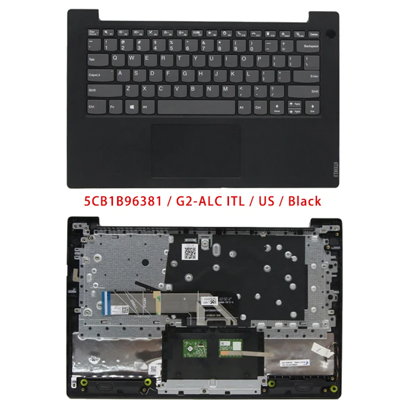 新しいレノボ V14 G2-ALC ITL / V14 G2 IJL; ラップトップアクセサリー英語キーボードバックライトなし 5CB1B96411 5CB1F36818