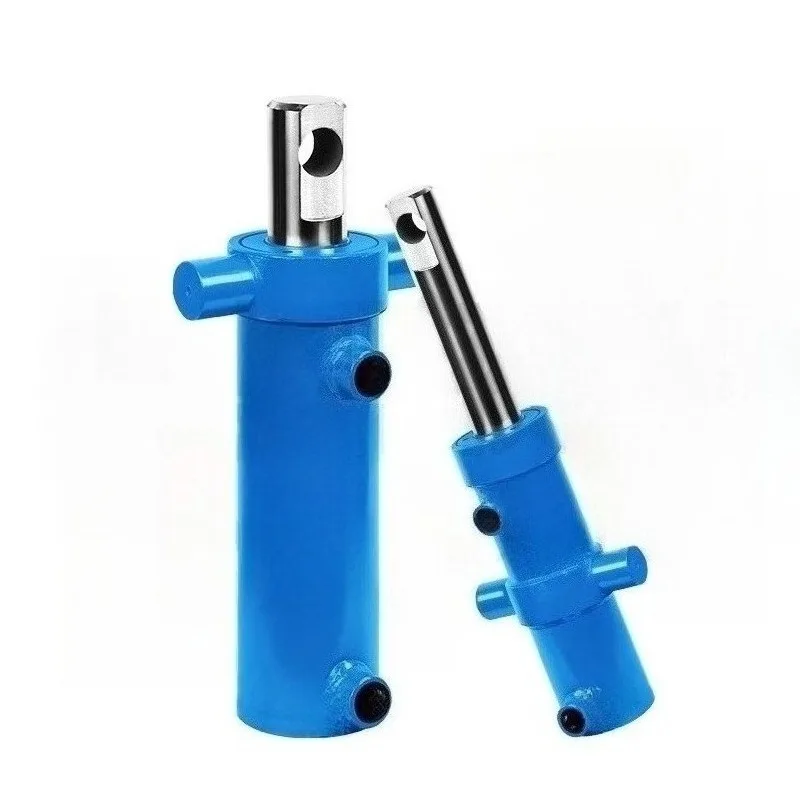 Tr* Customized 5 tons 63 cylinder diameter hinge shaft hydraulic cylinder swing mid swing axle angle shaft jack