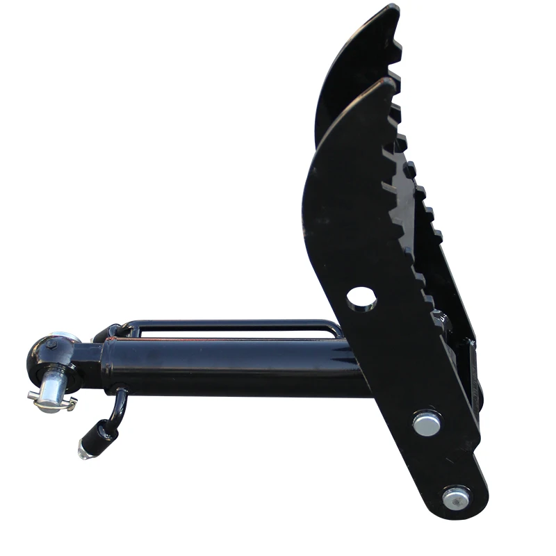 Pince à pouce hydraulique pour accessoires de mini-pelle, pince auxiliaire de godet de pelle multifonction, portée de connexion