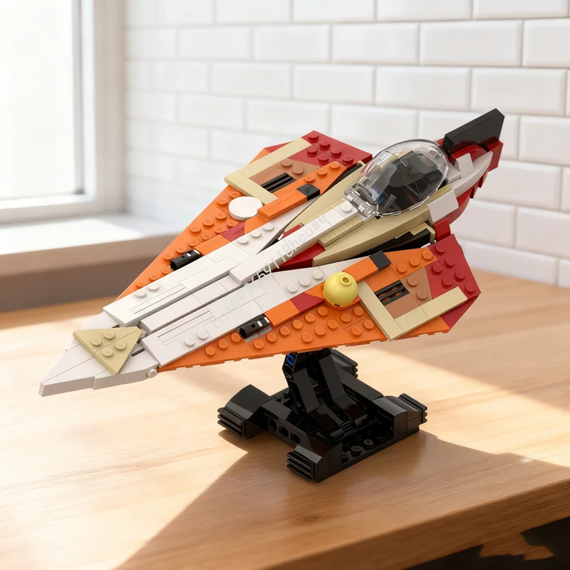 

316pcs MOC Delta 7 Aethersprite Class Light Star Model Building Blocks Construction Assemble Toy Idea Brick Christmas Gifts Kids