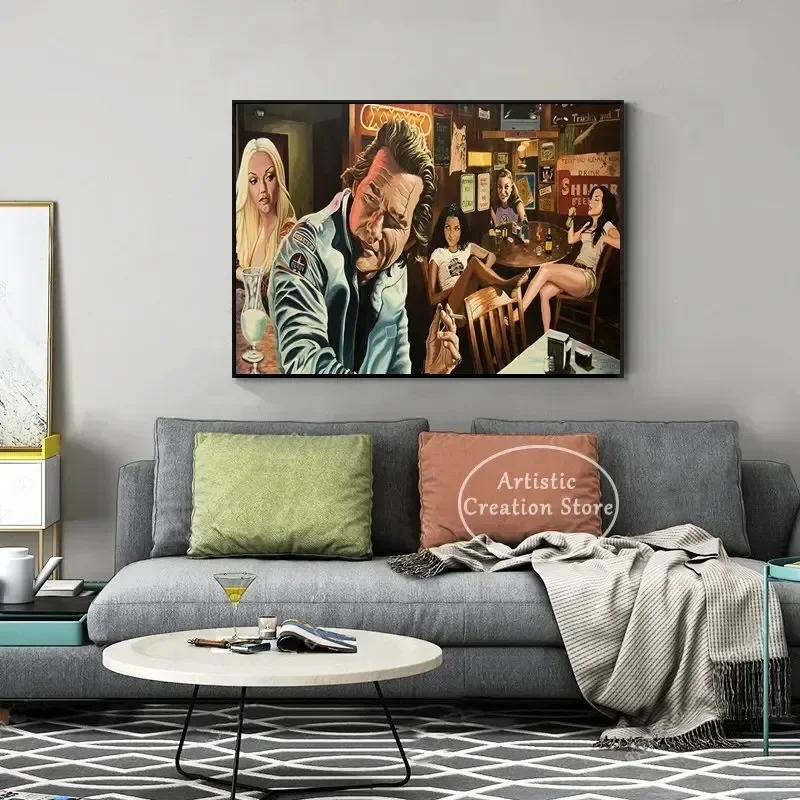 Quentin Tarantino Movie Series Classic Horror Film Death Proof Posters Wall Art Canvas Painting Print Pictures Nordic Home Decor