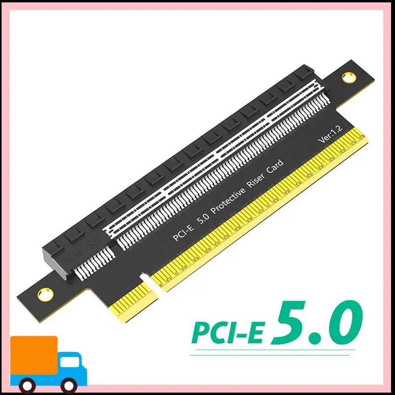 Profesjonalny adapter karty rozszerzeń PCI-E Express PCI-E Express Riser Card Adapter 16X męski na żeński