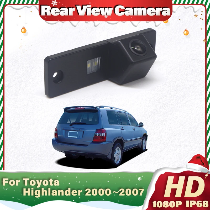 Car Reversing Parking Camera For Toyota Highlander 2000 2001 2002 2003 2004 2005 2006 2007 HD CCD Night Vision Rear View Camera