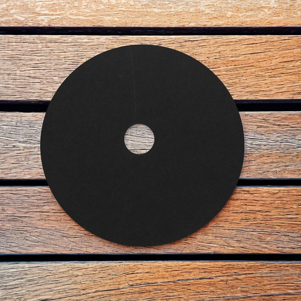 

10 pcs Tree Mulch Ring Grasscloth Garden Landscape Block Flower Pot Rings Barrier Circle Non Woven Fabric Cover Breathable