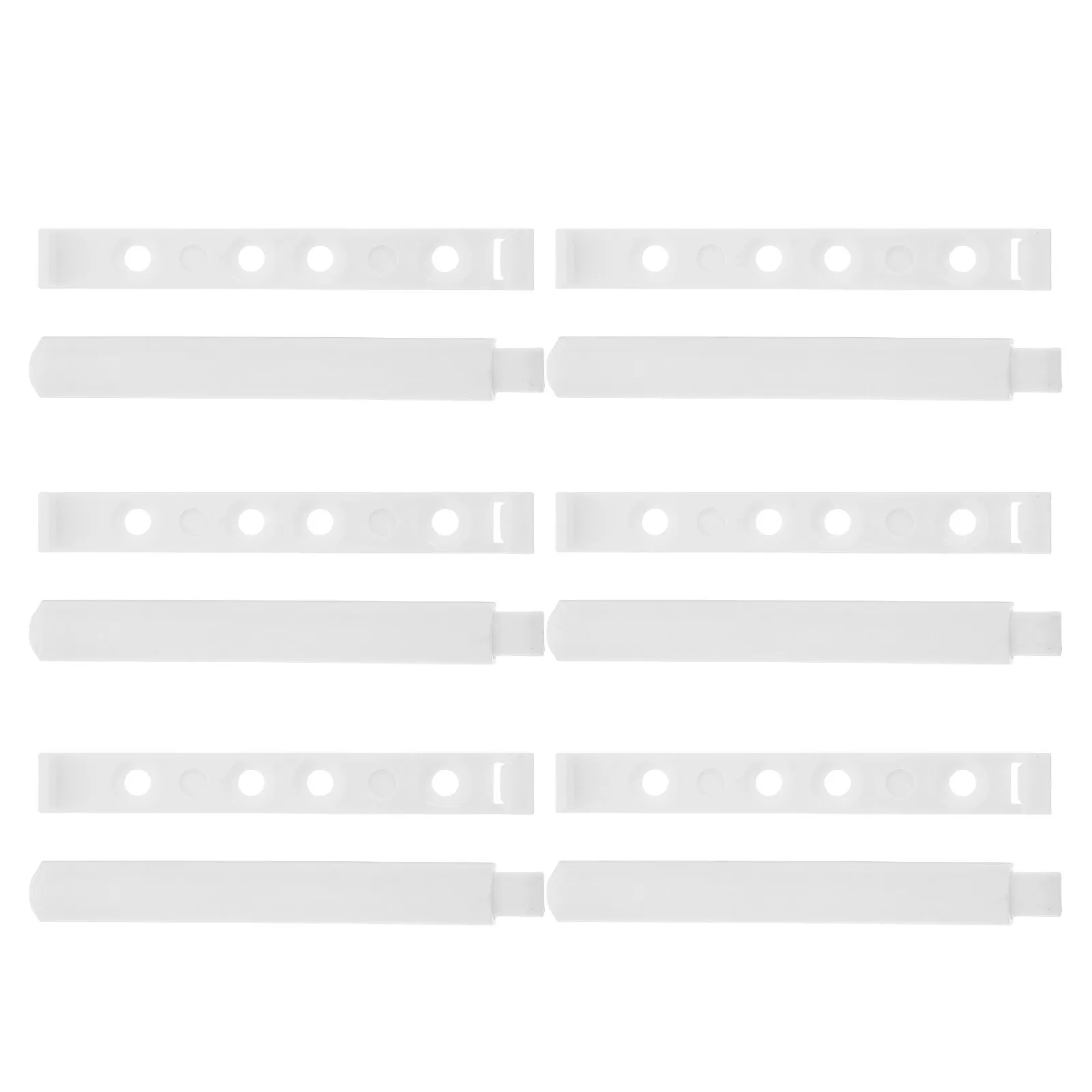 6Pcs Cabinet Door Damper Buffers Soft Closing Push Latches Quiet Close Slow Closing Device for Kitchen Wardrobe Decoration