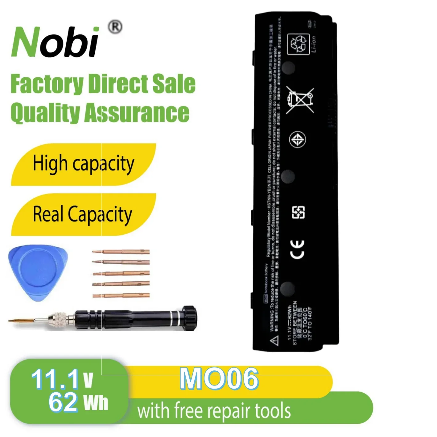 

Nobi MO06 671567-421 671567-831 671731-001 672326-421 672412-001 HSTNN-LB3P HSTNN-LB3N HSTNN-YB3N MO09 TPN-P102 TPN-W106