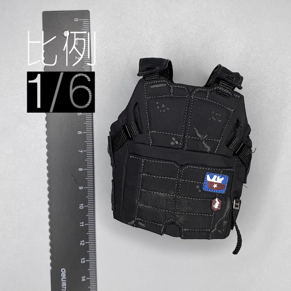 1/6 Hottoys HT VGM47 Handsome Guy Keanu Reeves Killer 2077 Figurka akcji męskiego ciała z kamizelką na klatkę piersiową Mecha do kolekcjonowania