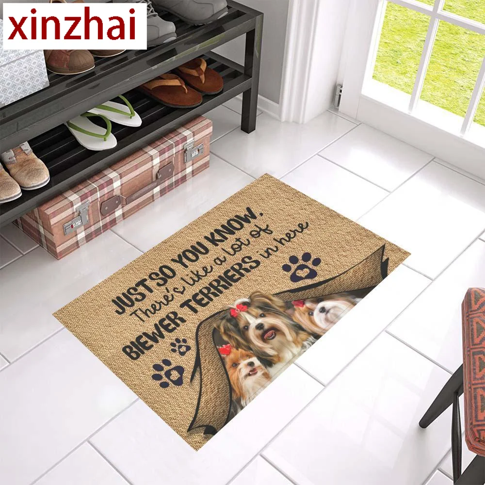 CLOOCL You Know Basset Hound Door Mats  Decor 3D Non-Slip Doormat Absorbent Carpet for Bedroom Porch Welcome Mat Drop Shipping