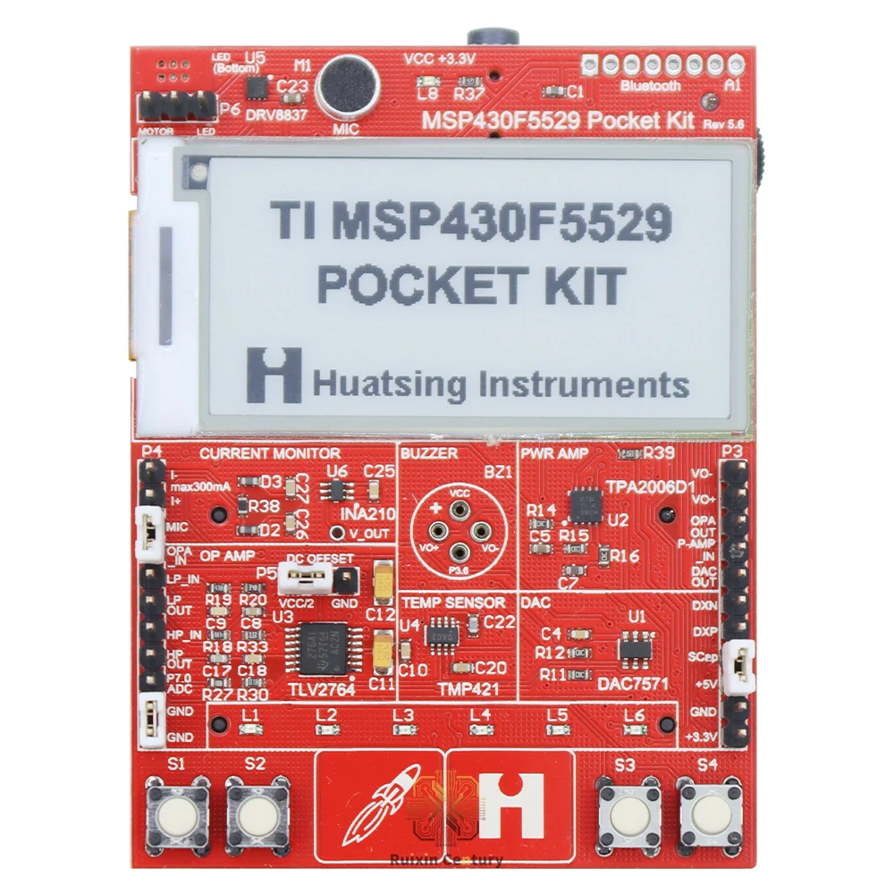 FOR TI MSP430F5529 Pocket Kit MSP-EXP430F5529LP 16-Bit MCU 25MHz 128KB Flash 8KB RAM USB LaunchPad Board Genuine