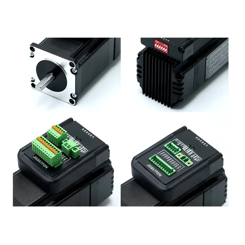JSS57P 1.5N.m 2N.m 3N.m Integration Closed Loop Stepper Motor Single Shaft 8mm with Communication Function
