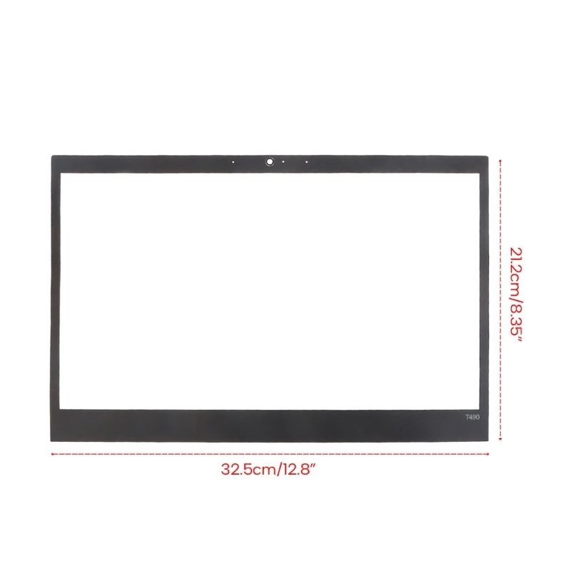 Pour T490 ordinateur portable LCD cadre Surround écran feuille autocollants couvertures