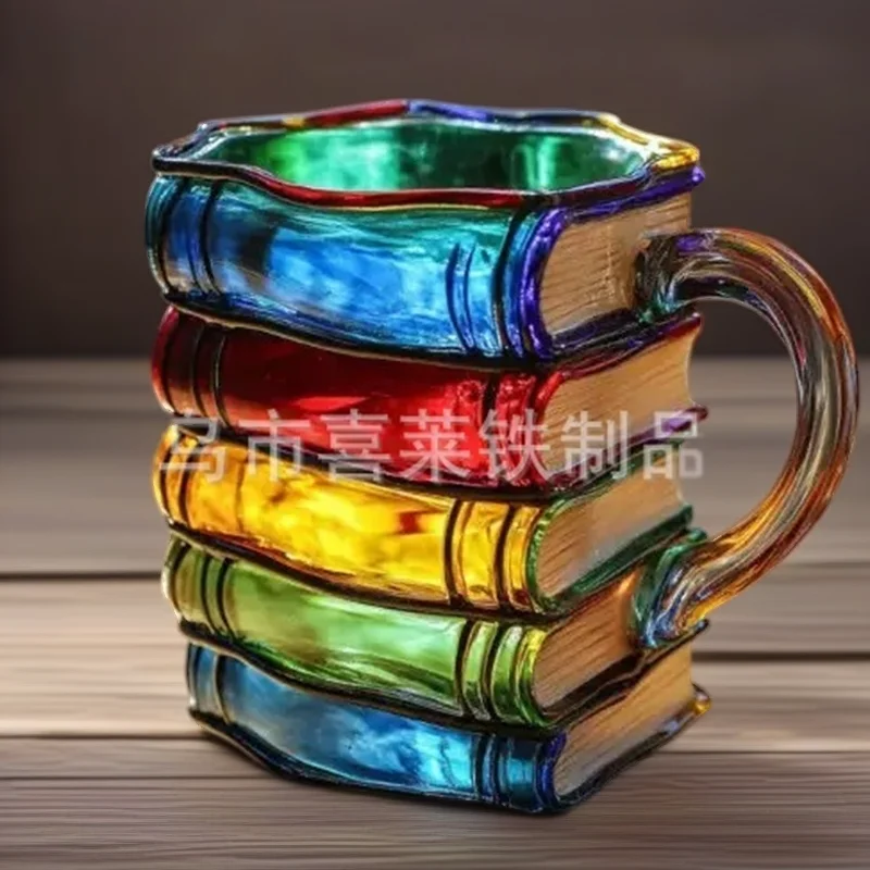 

Painted Book Mug Creative Coffee Cup With Artistic Book Design Ceramic Tea Mug For Coffee Lovers Home Office Drinkware
