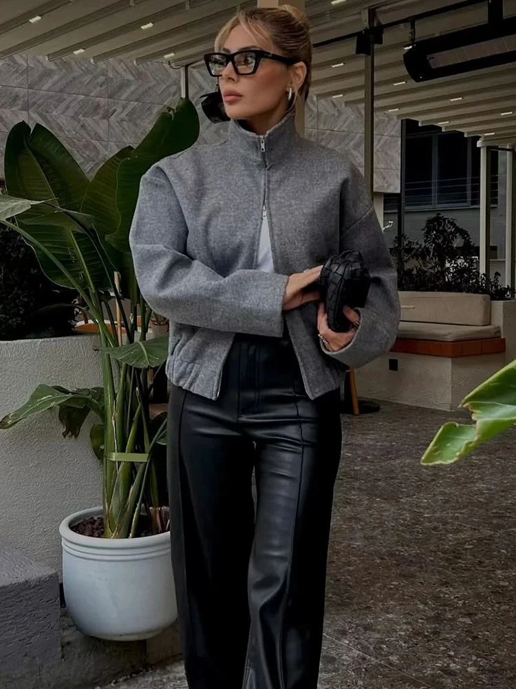 Women New Loose Pilot Jacket Outerwear New Arrival Casual Style Soft Material Women's Fashion Short Coat