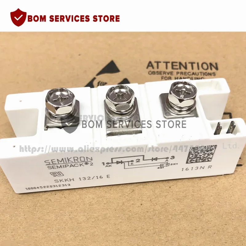 SKKH132/16E SKKH132/14E SKKH132/12E SKKH122/16E SKKH122/14E SKKH122/12E 100% وحدة IGBT الأصلية الجديدة