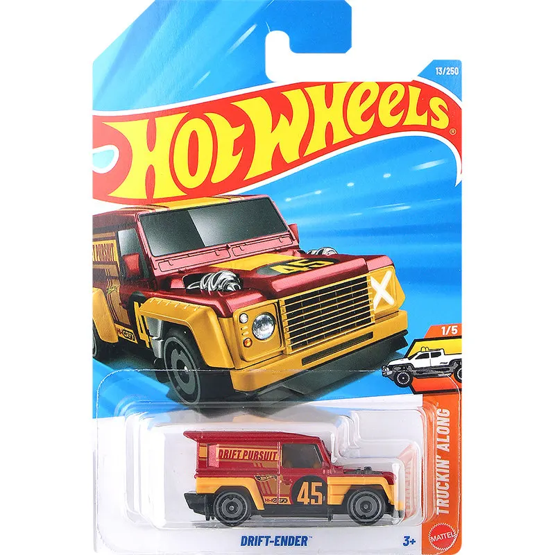 

Hot Wheels Cars 2026 A Drift-Ender Orange Metal Die-cast Model Toy Vehicles