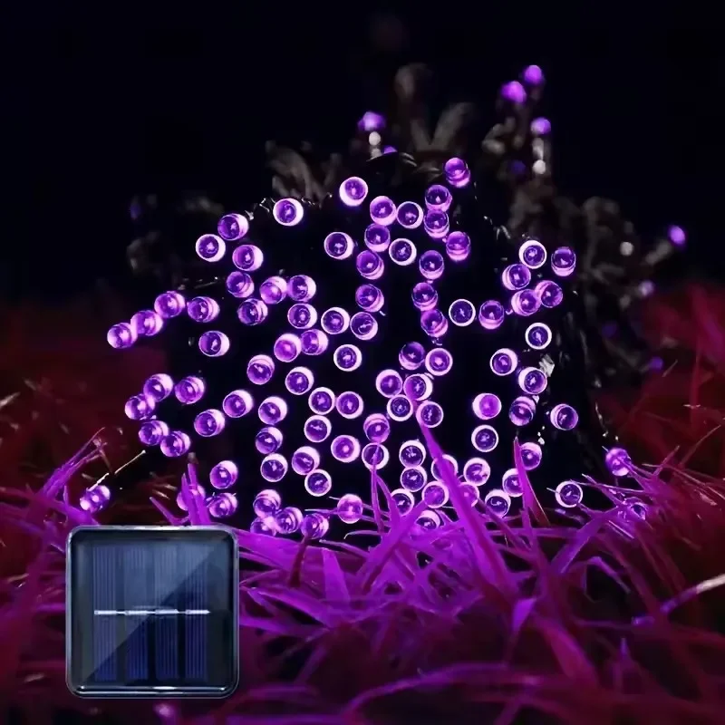 8 Modes  LED  Solar String Light 20M200LED Solar Xmas Outdoor Light Waterproof Starry Christmas Deco for Festival Courtyard Tree