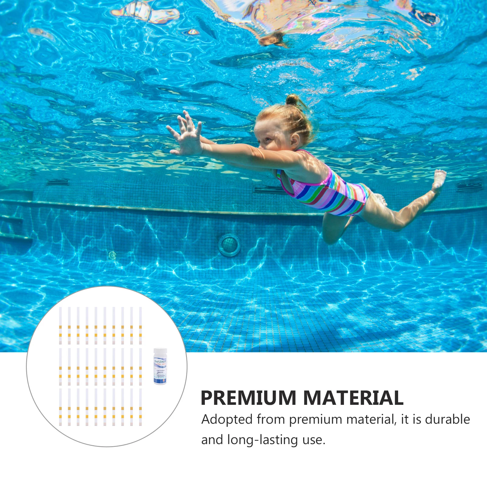 

50pcs 3-In-1 Water Test Strips For Ph Hardness Pool Spa Aquarium Hot Tub Chemistry Stripes Water Quality Monitoring