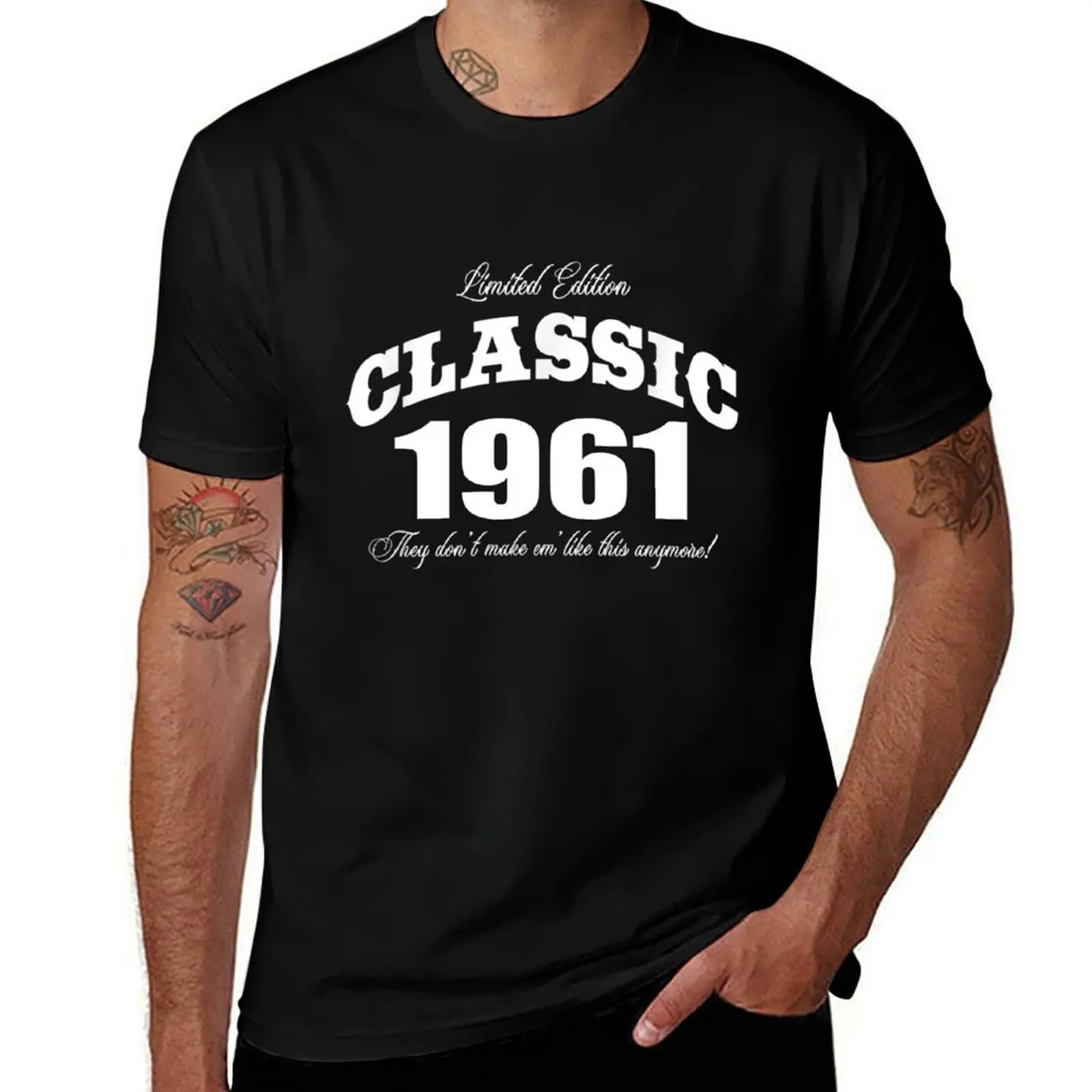

Limited edition classic 1961 T-Shirt t shirt man cotton man t shirt cotton T-Shirt