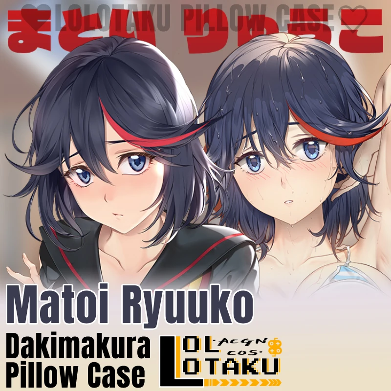 

Matoi Ryuuko Dakimakura KILL La KILL Hugging Pillow Case Full Body Pillowcase Home Bedding Sexy Cushion Cover Decor Otaku Gift