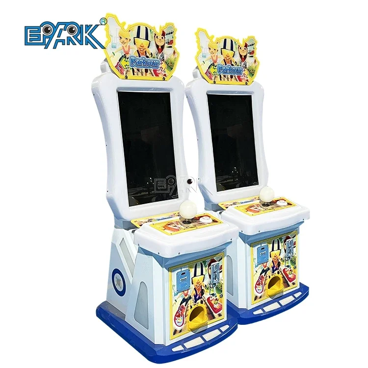 Indoor Amusement Park Subway Parkour Arcade  Machine Coin Operated Redemption Kids Racing