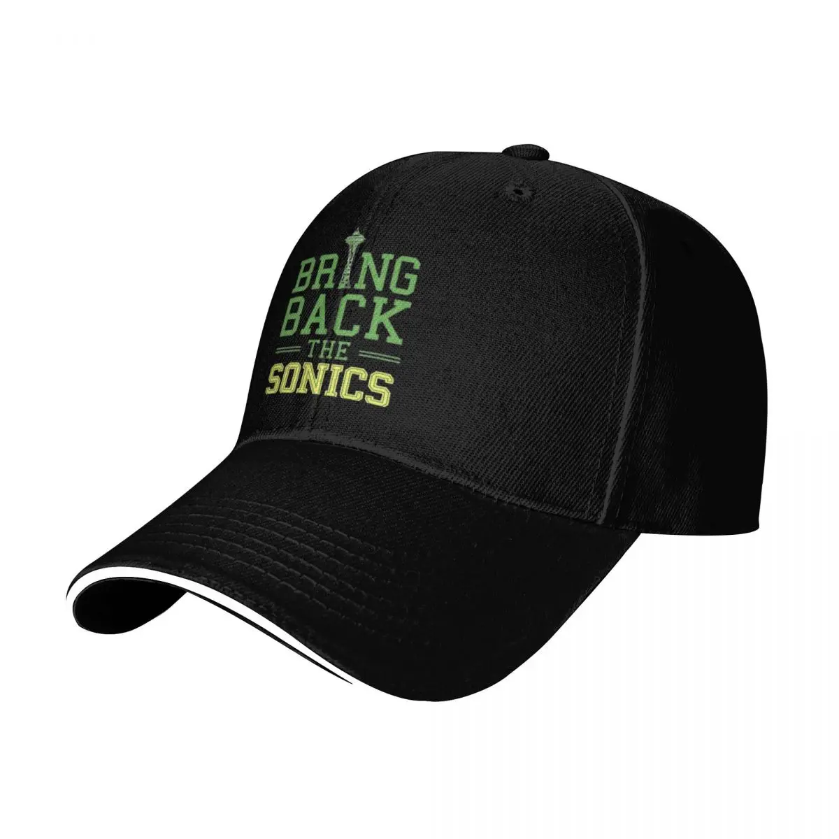 Bring Back The Sonics Baseball Cap Lightweight Packable Gift for Him Her Casual Daily Wear
