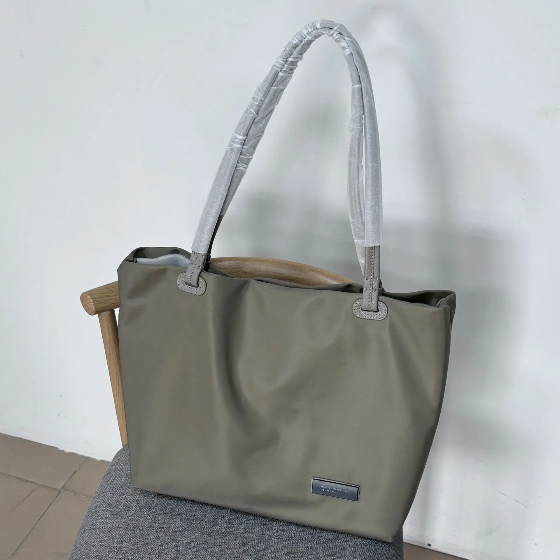 جديد قطعتين مجموعة حمل حقيبة عارضة أزياء حقيبة كتف حقيبة يد بسيطة سعة كبيرة فئة حقيبة حقائب كروسبودي للنساء #4