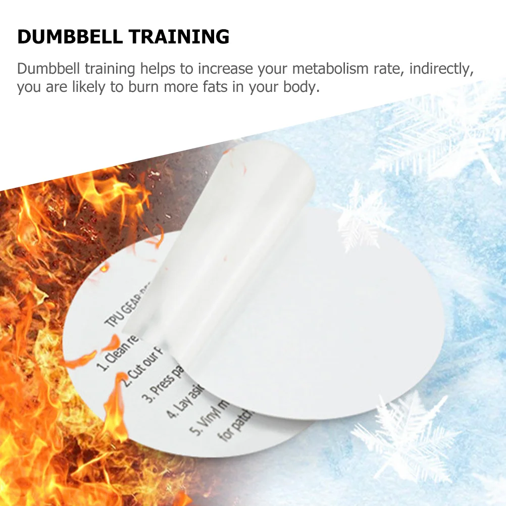 

5Pcs Inflatable Product Repair Patches Waterproof Tpu Sturdy Adhesive Stickers for Tent Kayak Swim Ring Raincoat Outdoor Mend