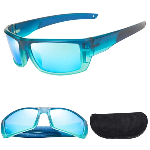 Gafas de sol cuadradas para hombre y mujer, lentes polarizadas deportivas con protección UV400, lentes de ciclismo para conducir, Golf y pesca