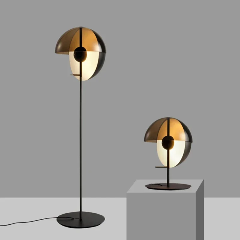 Minimally Modern Floor Lamp Living Room Sofa Side Standing Lamp Light Luxury Bedroom Bedside Table Lamp LED Decorative Lighting