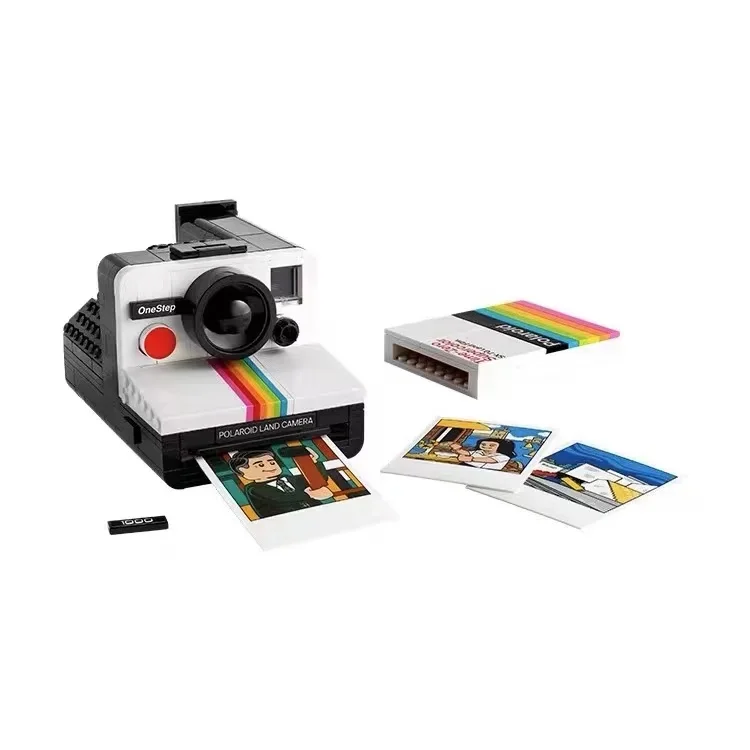 Ideas 21345 Onestep Sx-70 Camera Building Blocks Creative Model Bricks Decoration Educational Toys For Children Birthday Gifts