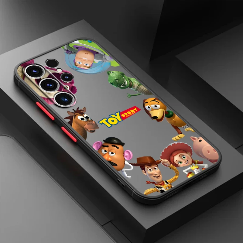 Disney Toy Story Case for Samsung Galaxy S26 S20 S21 S23 FE S24 Plus Note 20 10+ S25 Ultra S22 Funda Phone Cover