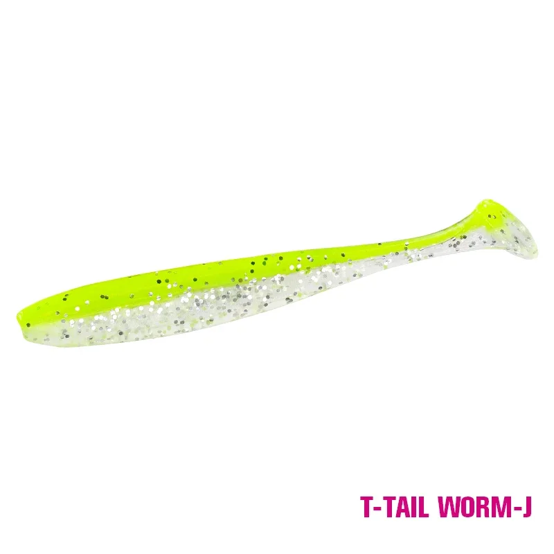 TSURINOYA NEUE GRÖSSE 100mm 120mm T Schwanz Wurm Weiche Köder Easy Shiner Künstliche Weiche Köder Geruch hinzugefügt Für Bass Fishing Wobbler