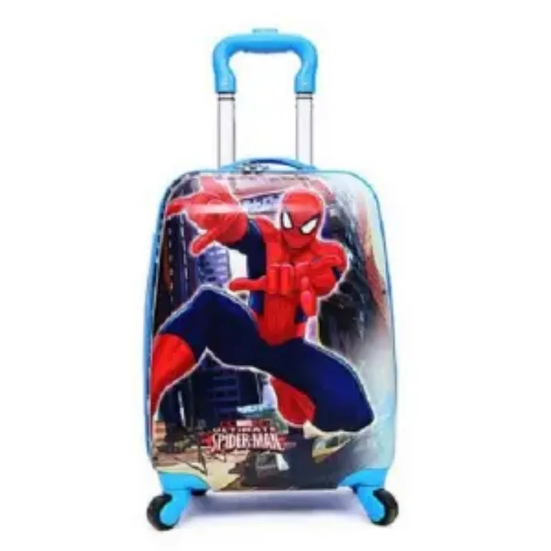 Disney Cars Lightning McQueen student children\'s cartoon cosplay boarding suitcase 18-inch cartoon trolley case holiday gift