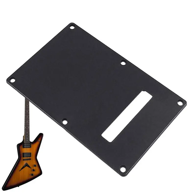 Guitar Back Plate Protective Electric Guitar Back Cover Guitar Rear Tremolo Cover Practical Electric Guitar Neck Plate Guitar