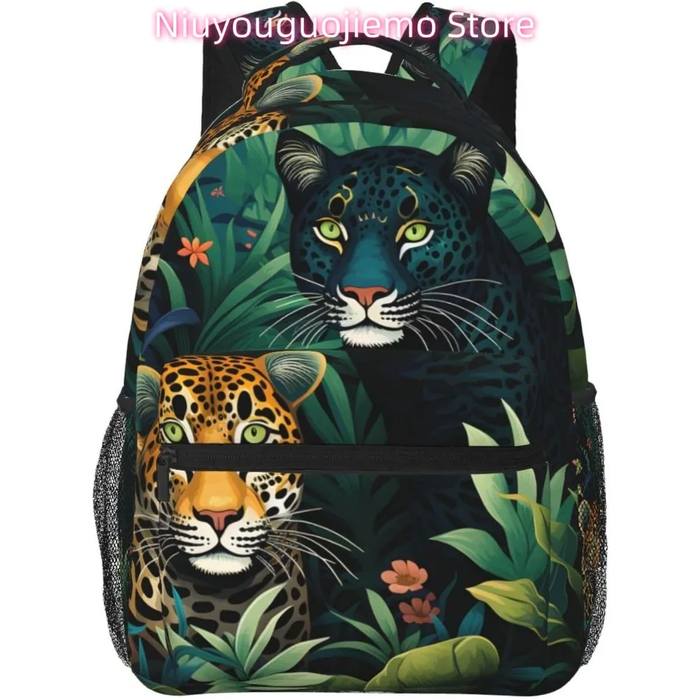 

Легкий рюкзак для ноутбука Spring Forest Leopard, легкий многоцелевой дорожный повседневный рюкзак унисекс, студенческие рюкзаки для меня