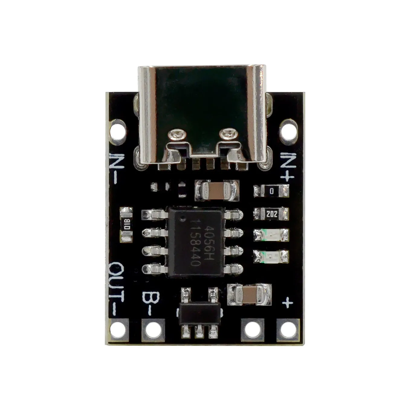 10pcs Ultra Small 3.7V 4.2V Lithium Battery Charger Module 1A Type C with Protection Board for Polymer Cell