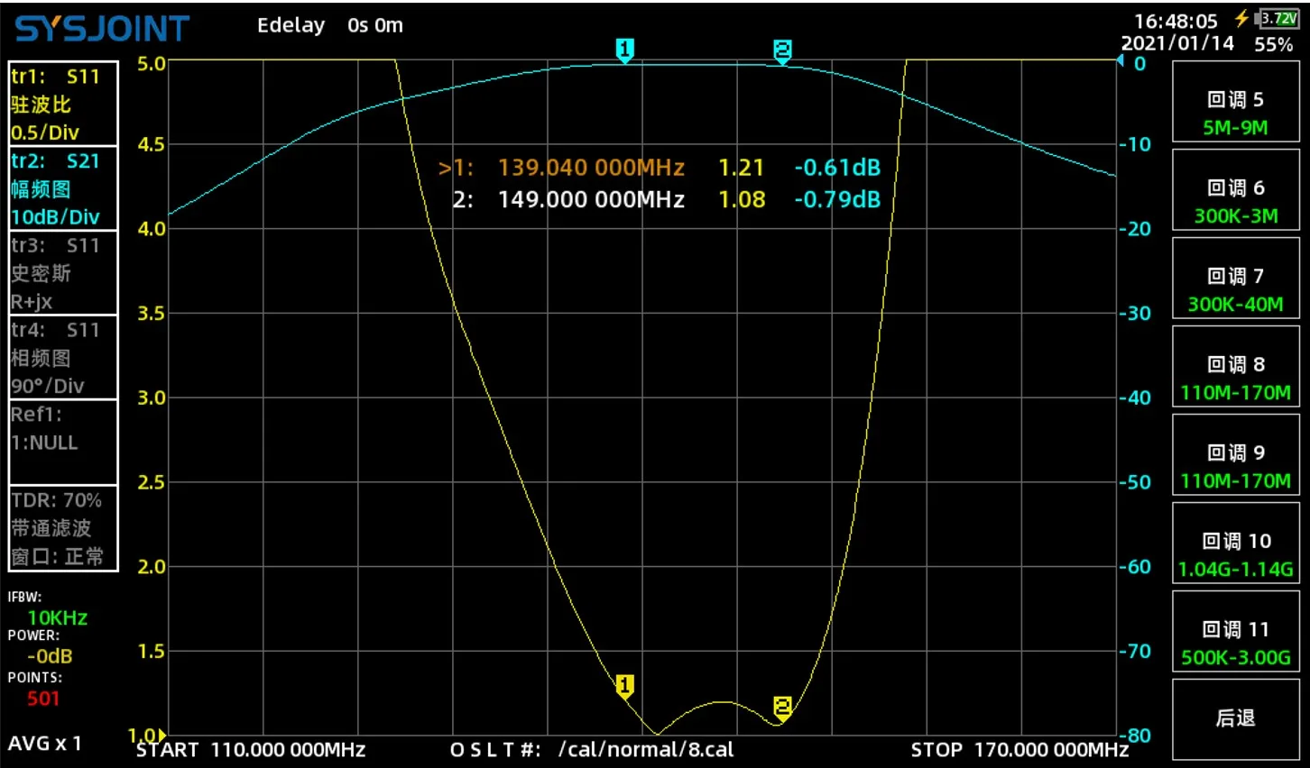 Imagem -03 - Base Anti-jamming Band-pass Filter Melhorar a Recepção Aumentar a Distância de Comunicação Bpf 139149mhz n