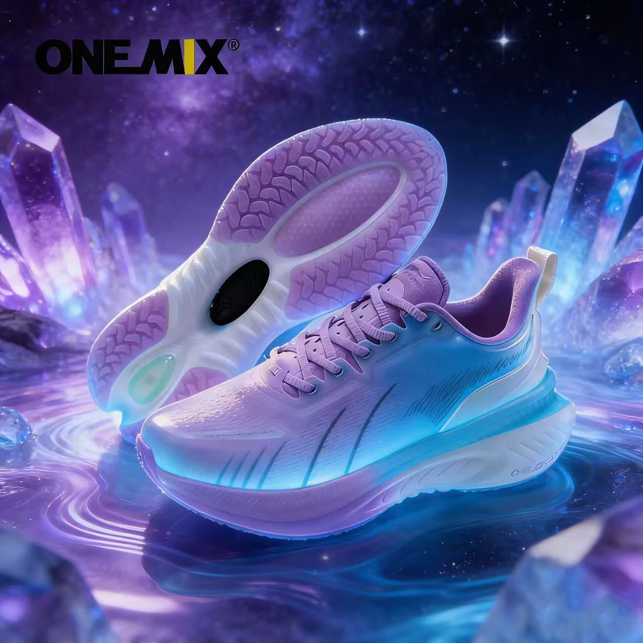 

ONEMIX Running Shoes for Women Sport Shoes Outdoor Trainers Sneakers Athletic Gym Fitness Walking Jogging Female Footwear
