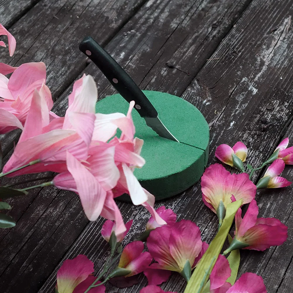 

Floral Mud 10pcs 4 inch Flower Arrangement Bases Wedding Florist Foam Blocks Supplies for Flower Holders Accessories