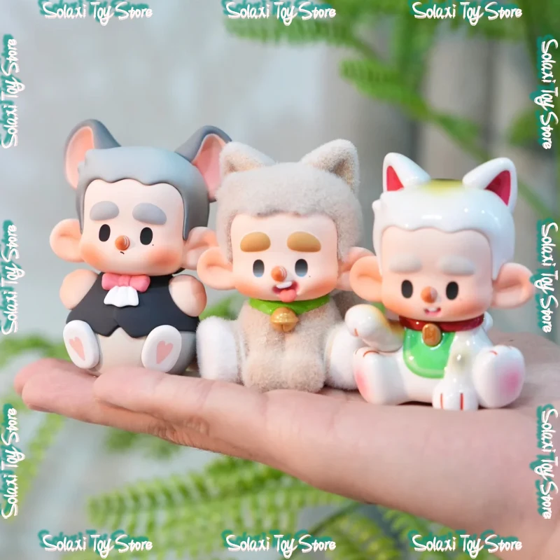 

Genuine hurobo our class is a zoo Trendy Blind Box Toy cute figurine toy doll Kawaii Doll Mystery Box Surprise Box birthday gift