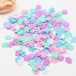 2 Cm Fabric Simulation Flower Felt Cloth Five Petals DIY Children's Hair Accessories Hairpin Jewelry Small Flower Accessories